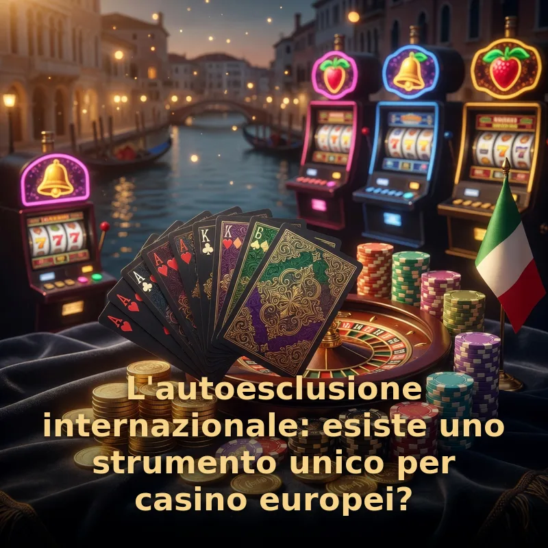 L'autoesclusione internazionale: esiste uno strumento unico per casino europei?
